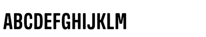 Amsi Grotesk Condensed Bold Font UPPERCASE
