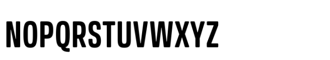 Amsi Grotesk Condensed Bold Font UPPERCASE
