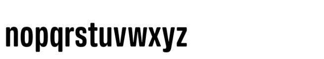 Amsi Grotesk Condensed Bold Font LOWERCASE