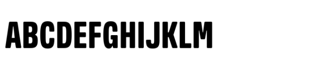 Amsi Grotesk Condensed Heavy Font UPPERCASE