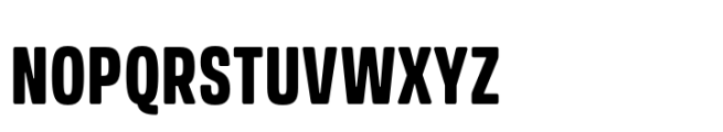Amsi Grotesk Condensed Heavy Font UPPERCASE