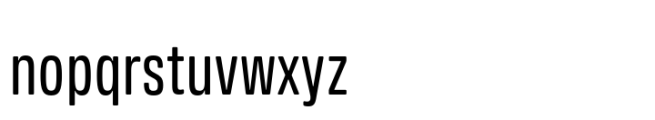 Amsi Grotesk Condensed Medium Font LOWERCASE