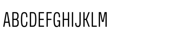 Amsi Grotesk Condensed Regular Font UPPERCASE