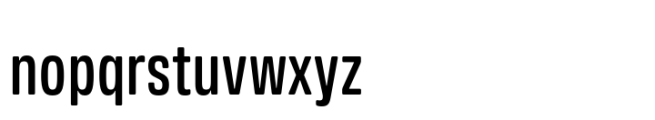 Amsi Grotesk Condensed Semi Bold Font LOWERCASE