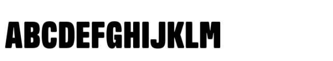 Amsi Grotesk Condensed Ultra Font UPPERCASE