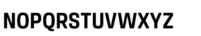 Amsi Grotesk Narrow Bold Font UPPERCASE