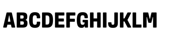 Amsi Grotesk Narrow Heavy Font UPPERCASE