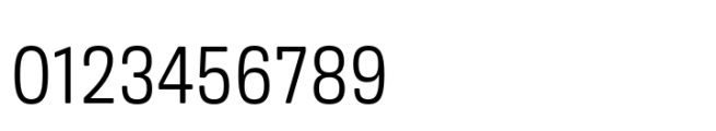 Amsi Grotesk Narrow Regular Font OTHER CHARS