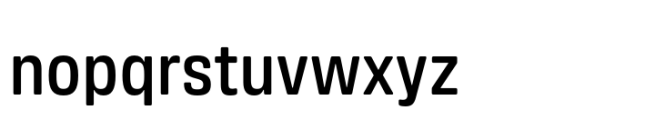 Amsi Grotesk Narrow Semi Bold Font LOWERCASE
