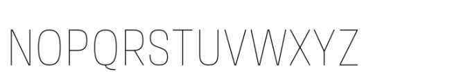 Amsi Grotesk Narrow Thin Font UPPERCASE