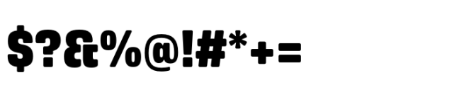 Amsi Grotesk Narrow Ultra Font OTHER CHARS