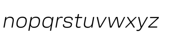 Amsi Grotesk Normal Light Italic Font LOWERCASE