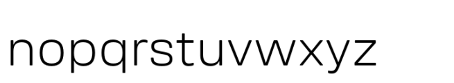 Amsi Grotesk Normal Light Font LOWERCASE