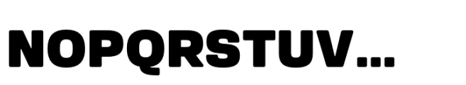 Amsi Grotesk Normal Ultra Font UPPERCASE