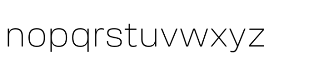 Amsi Grotesk Normal X Light Font LOWERCASE
