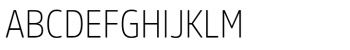 Amsi Pro AKS Narrow ExtraLight Font UPPERCASE