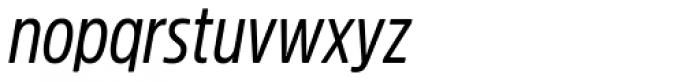 Amsi Pro Cond Italic Font LOWERCASE