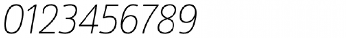 Amsi Pro Narrow ExtraLight Italic Font OTHER CHARS