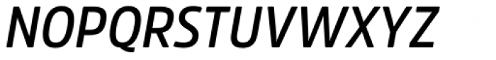Amsi Pro Narrow SemiBold Italic Font UPPERCASE