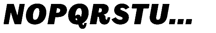Amsterdam Grotesk Black Italic Font UPPERCASE