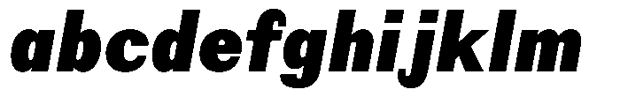 Amsterdam Grotesk Black Italic FONT