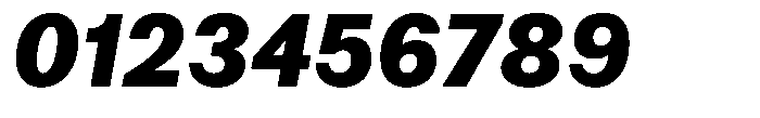 Amsterdam Grotesk Extra Bold Italic Font OTHER CHARS