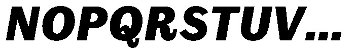 Amsterdam Grotesk Extra Bold Italic Font UPPERCASE