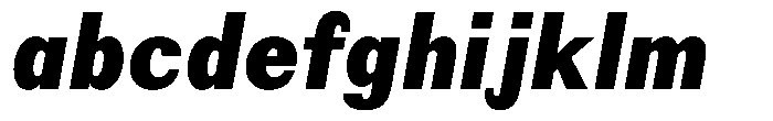 Amsterdam Grotesk Extra Bold Italic FONT