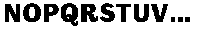 Amsterdam Grotesk Extra Bold Font UPPERCASE