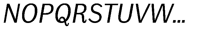 Amsterdam Grotesk Extra Light Italic Font UPPERCASE