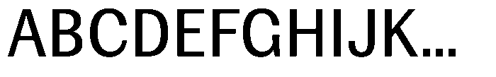 Amsterdam Grotesk Light Font UPPERCASE