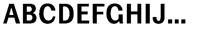 Amsterdam Grotesk Medium Font UPPERCASE