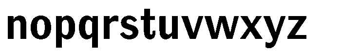 Amsterdam Grotesk Medium Font LOWERCASE