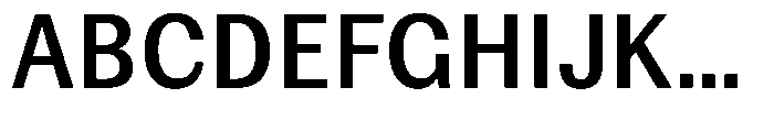Amsterdam Grotesk Regular Font UPPERCASE