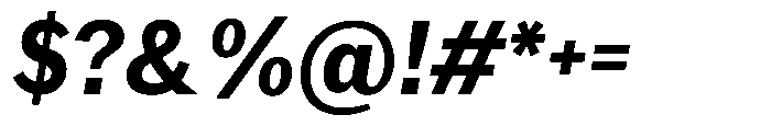 Amsterdam Grotesk Semi Bold Italic Font OTHER CHARS
