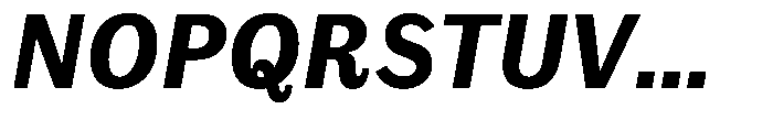 Amsterdam Grotesk Semi Bold Italic Font UPPERCASE