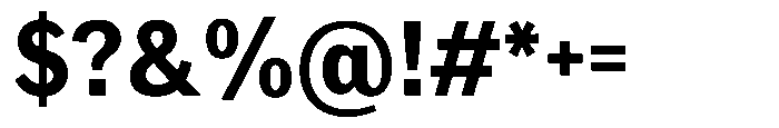 Amsterdam Grotesk Semi Bold Font OTHER CHARS