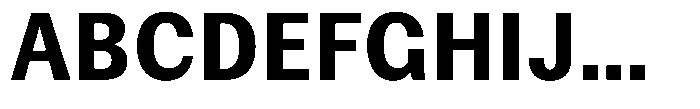 Amsterdam Grotesk Semi Bold Font UPPERCASE