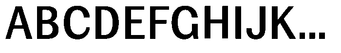Amsterdam Grotesk Variable Font UPPERCASE
