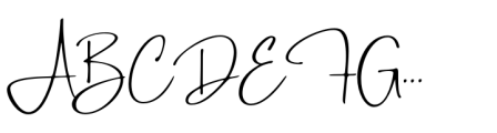 Amsterdam Signature One Font UPPERCASE