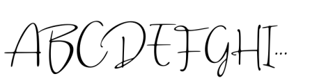 Amsterdam Signature Two Font UPPERCASE