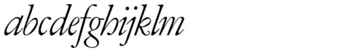 Amsterdamer Garamont P Italic Font LOWERCASE