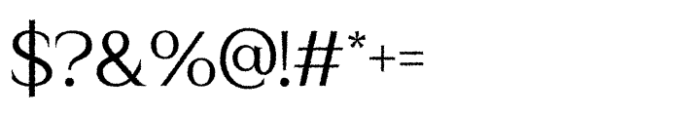 Amstir Rough Font OTHER CHARS