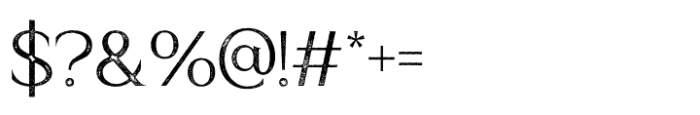Amstir Stamp Regular Font OTHER CHARS