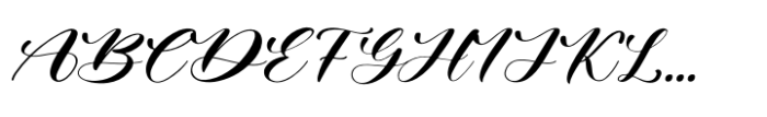 Amtyara Script Regular Font UPPERCASE