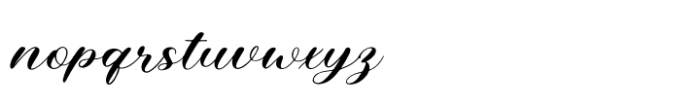 Amtyara Script Regular Font LOWERCASE