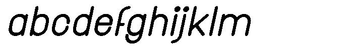 Amu Bold Italic FONT