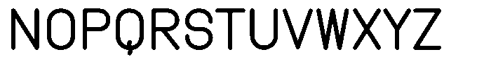 Amu Bold Font UPPERCASE
