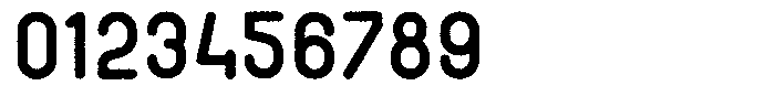 Amu Distort Black Font OTHER CHARS