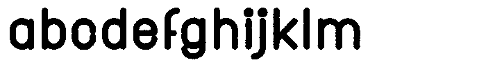 Amu Distort Black FONT